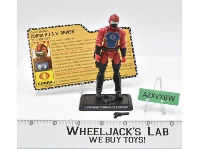 Cobra H.I.S.S. Driver v2 100% Complete GI Joe 25th Anniversary 2008 Hasbro