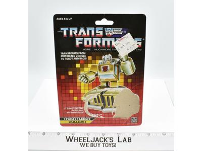 Rollbar Cardback 1986 Vintage Hasbro G1 Transformers Action Figure