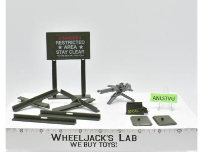 Machine Gun Defense Unit 100% Complete GI Joe 1984 Hasbro Action Figure Playset