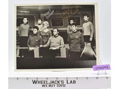 Cast of Star Trek Original Series AUTOGRAPHED Whitney/Barrett 8x10 Picture