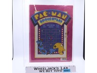 Pac-Man Book Covers 1980 Midway Plymouth 14.25 in x 22 in Vintage NEW SEALED