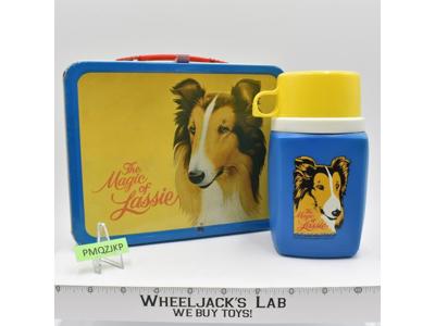The Magic of Lassie Metal Lunchbox W/Thermos 1978 Thermos Brand