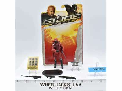 Crimson Guard 100% Complete G.I. Joe 2013 Hasbro Action Figure