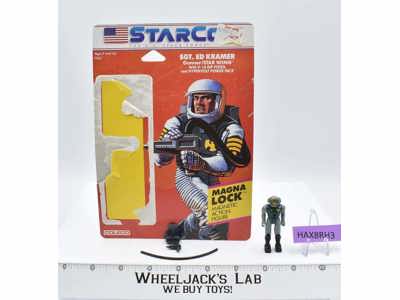 SGT. Ed Kramer 100% Complete Starcom 1986 Coleco Vintage Action Figure