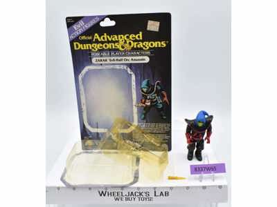 Zarak 100% Complete W/ Card Advanced Dungeons and Dragons 1983 LJN Action Figure