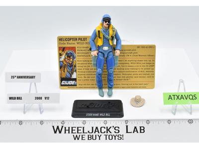 Wild Bill v12 100% Complete GI Joe 25th Anniversary 2008 Hasbro Figure