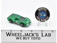 Ford J-Car Green With Button 1967 Hot Wheels Mattel Vintage Redline RL