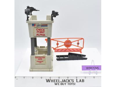 Check Point Alpha Battle Station G.I. Joe 1985 Hasbro Vintage Action Figure