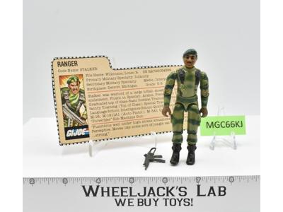 Stalker V1.5 SWIVEL ARM 100% Complete G.I. Joe 1983 Hasbro Action Figure Vintage
