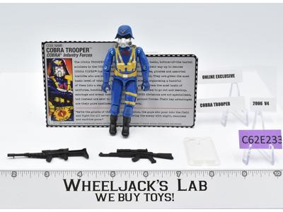 Cobra Trooper v4 100% Complete GI Joe Comic Pack 2006 Hasbro Action Figure