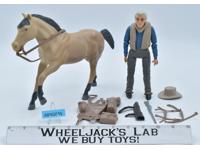 Ben Cartwright W/Horse 1966 American Character Western Action Figure Vehicle