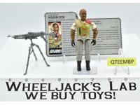 Roadblock 100% COMPLETE V1 GI Joe 1984 ARAH Hasbro Action Figure