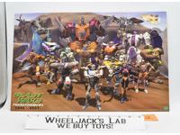 Botcon 3H 2001 #2 Promo Beast Wars Prints Poster Maximals Transformers
