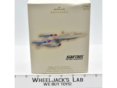 U.S.S. Enterprise Star Trek TNG MIB 2007 Hallmark Magic Keepsake Ornament