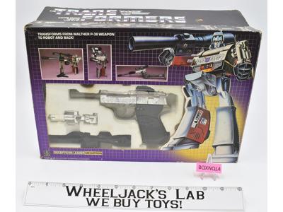 Megatron 100% Complete W/Box 1984 Vintage Hasbro G1 Transformers Hasbro Figure
