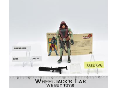 Zartan V5 100% Complete G.I. Joe 2002 Hasbro Action Figure