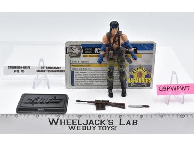 Spirit Iron-Knife v5 100% Complete G.I. Joe Slaughter's Marauders 2011 Hasbro