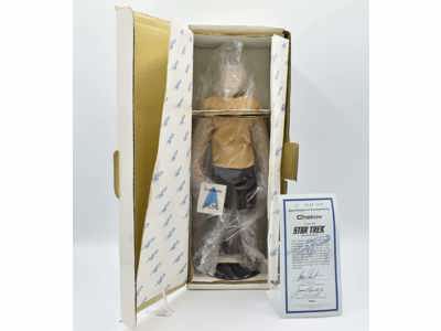 Chekov Porcelain Doll 14" The Hamilton Collection Vintage Star Trek 1987 MIB