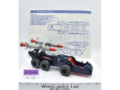 Cobra Adder 100% Complete 1987 GI Joe Hasbro Vintage Vehicle