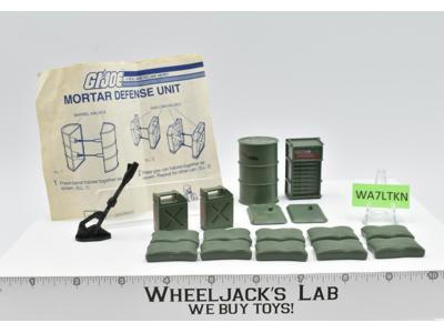 Mortar Defense Unit 100% Complete GI Joe 1984 Hasbro Action Figure Playset