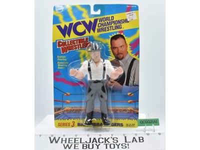 Big Bubba Rogers Series 3 WCW Collectible Wrestlers MOSC Original Toymakers 1994
