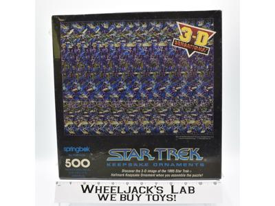 Star Trek 3-D Sensations! Keepsake Ornaments Springbok by Hallmark 500pc Puzzle