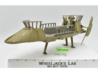 Tatooine Skiff 100% Complete Star Wars POTF 1984 Kenner Action Figure Vehicle