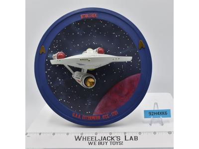 U.S.S. Enterprise NCC-1701 Star Trek Plate Bradex No. 84-B10-217 1995