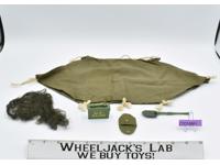 Bivouac Deluxe Pup Tent Equipment Set G.I. Joe Hasbro 1964 Vintage 12" Accessory