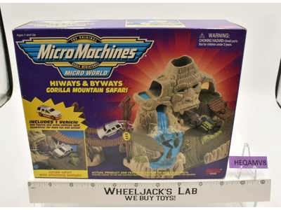 Gorilla Mountain Safari Hiways &amp; Biways Micro Machines 1998 Galoob MISB SEALED