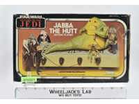Jabba the Hutt Throne Room Playset 100% Complete Star W/Box Wars ROTJ Vintage