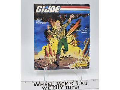 G.I. Joe Heros Sans Frontieres Stickers Picture Book 1987 Panini
