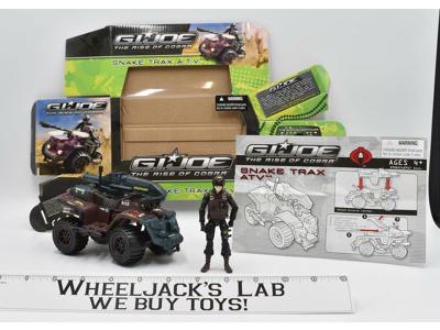 Snake Trax A.T.V. With Scrap-Iron G.I. Joe 2009 Action Figure Hasbro Vehicle