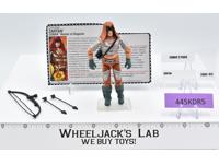 Zartan v12 100% Complete GI Joe Comic Pack 2005 Hasbro Action Figure