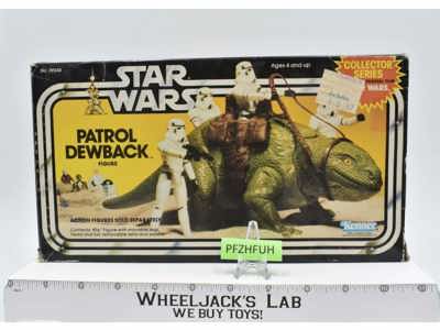 Patrol Dewback 100% Complete W/Box Star Wars 1983 Kenner Action Figure Vehicle