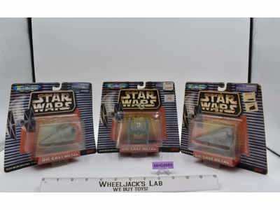 Lot of 3 Star Wars Micro Machines Die Cast Vehicles 1996 Galoob NEW MOSC SEALED