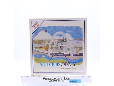 St. Louisopoly St. Louis Missouri Deluxe Edition Game 1991 Metropoly NEW SEALED
