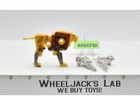 Steeljaw SILVER 100% Complete 1986 Vintage G1 Transformers Lion Figure
