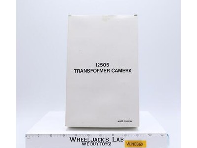 Reflector 100% Complete W/BOX & INSERT 1985 Vintage G1 Transformers Figure