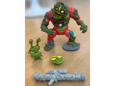 Muckman &amp; Joe Eyeball Teenage Mutant Ninja Turtles 1990 Vintage Playmates