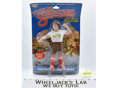 Roddy Piper Wrestling Superstars WWF 1985 Titan Sports 8" Figure MOSC NEW