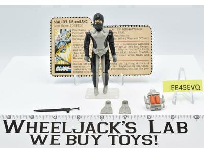 Torpedo V1 100% Complete GI Joe 1983 Vintage Hasbro Action Figure