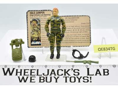 Rip Cord V1 100% Complete 1984 GI Joe Hasbro Vintage Action Figure