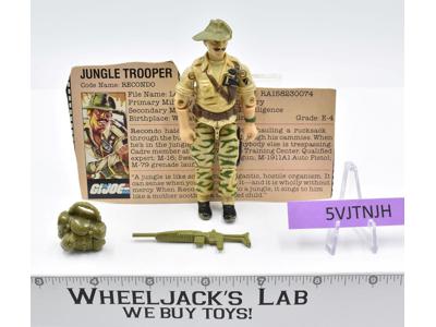 Recondo V1 100% Complete G.I. Joe 1984 Hasbro Vintage Action Figure