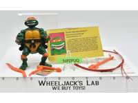 Talking Turtles Michelangelo 100% Complete NR MINT 1991 Playmates