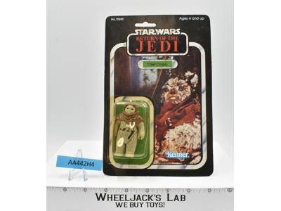 Chief Chirpa 65 Back MOSC Star Wars ROTJ Return of the Jedi Kenner Vintage