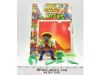 Bandito-Bashin' Mike w/Cardback NR MINT 100% Complete TMNT 1992 Playmates Figure