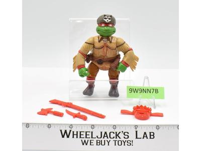 Sewer Scout Raph w/Cardback NR MINT 100% Complete TMNT 1992 Playmates Vintage