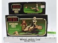 Speeder Bike 100% Complete W/Box Star Wars ROTJ Kenner 1983 Vehicle