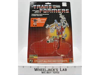 Blades Cardback 1986 Vintage Hasbro G1 Transformers Action Figure